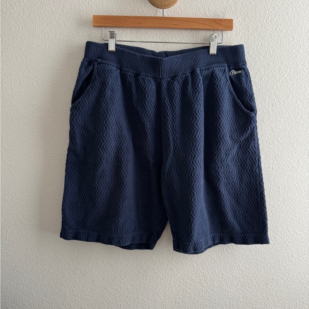 DIME Mens Textured Sweat Shorts *FLAW*